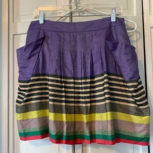 Ted Baker London pleated mini.  Pockets, pleats, pretty - Size M